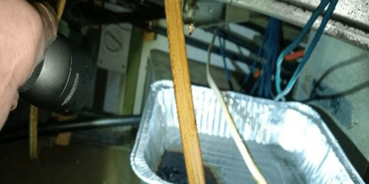 ductwork leaking grease