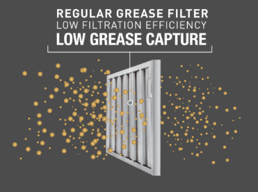 metal kitchen grease filter without disposable pre-filter