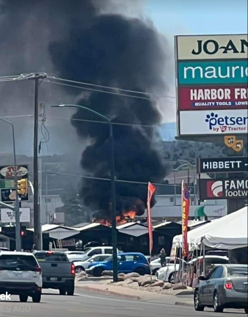 Grease fire at Top Spot burger restaurant Cedar City