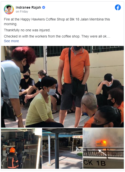 Tiong Bahru Coffee Shop Kitchen Exhaust Duct Fire